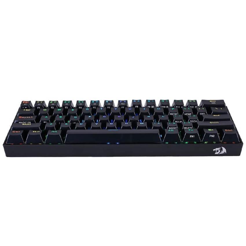 Teclado Mecanico Redragon Draconic Rgb Negro Switch Brown Bluetooth